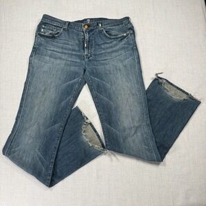 7 For All Mankind Limited Edition Men's Jeans 36x34 Blue Medium Wash